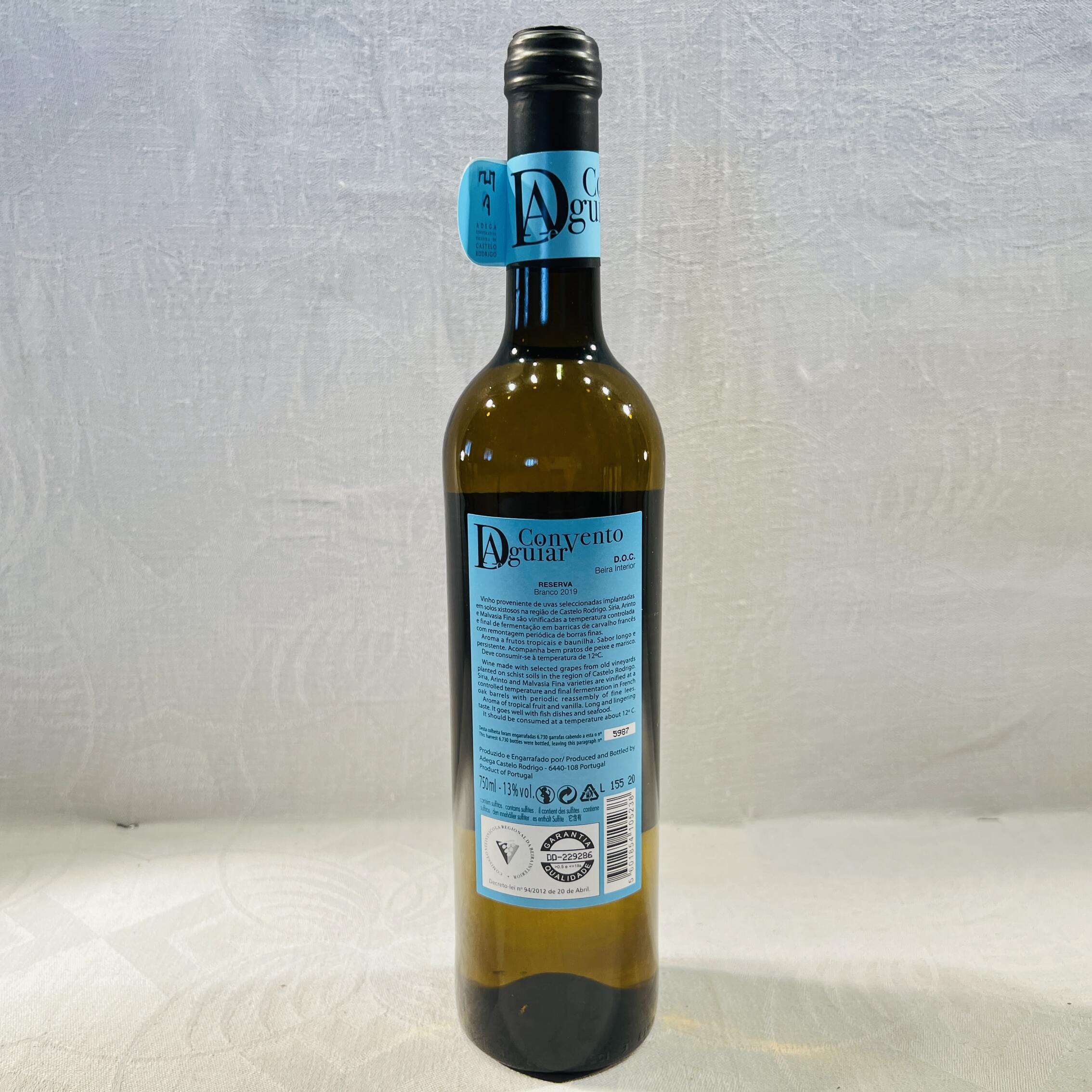 Convento de aguiar reserva Branco 2019/22 - Image 2