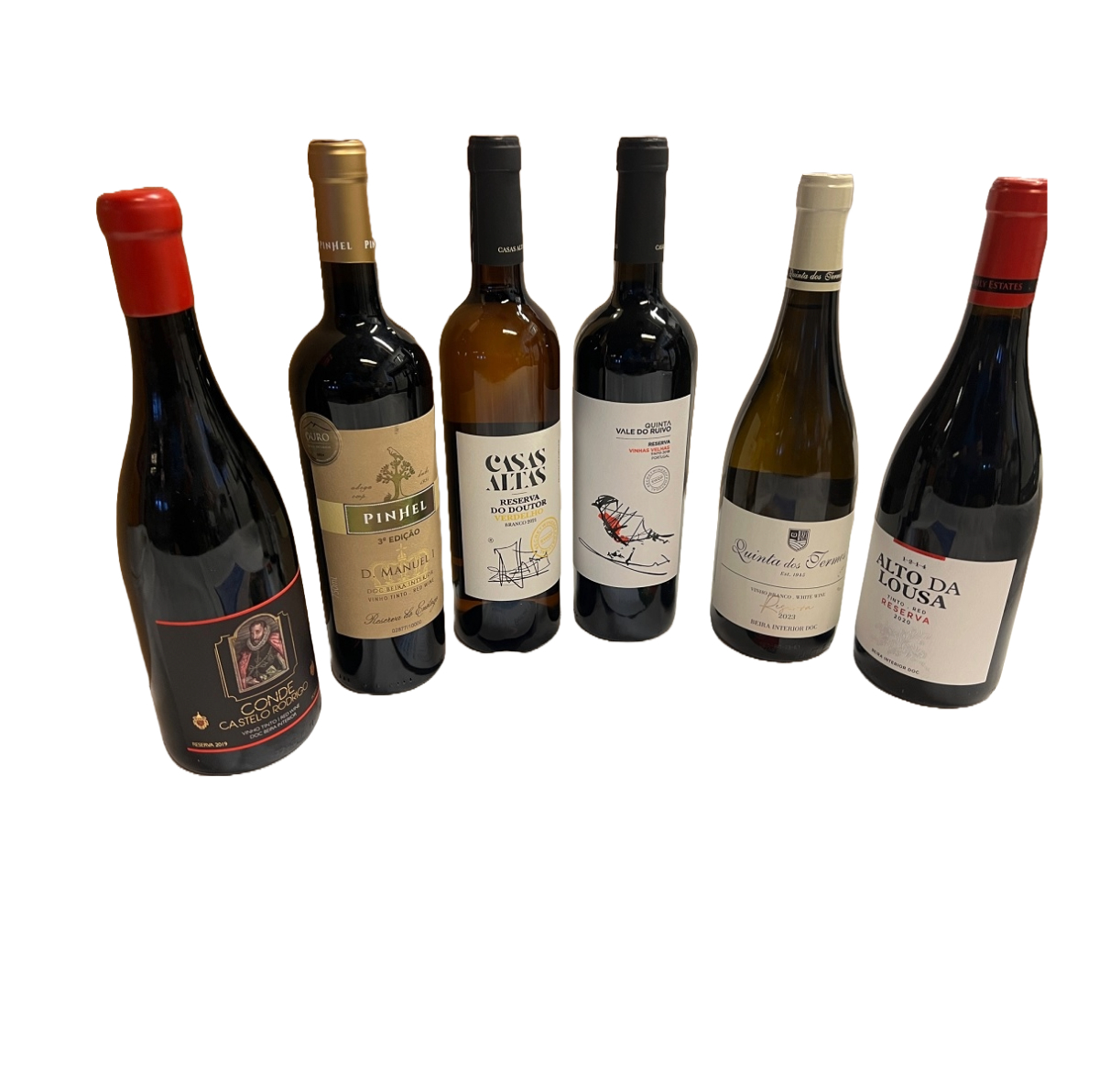 Topvine fra Beira Interior. Komplekse, karakterfulde fra Beira Alta og kraftige, fuldmodne fra Beira Baixa. Unikke vine fra en ukendt vinregion.